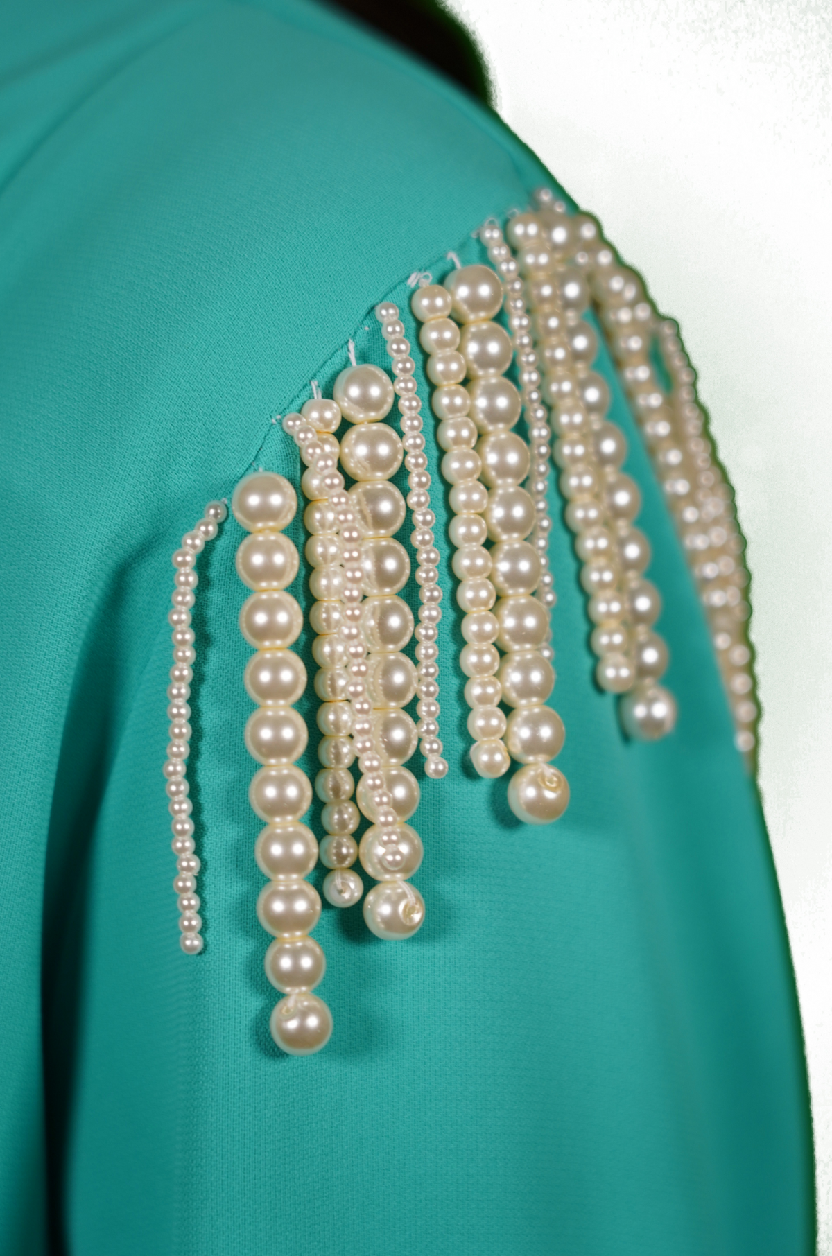 Mint Majesty Embellished Jacket