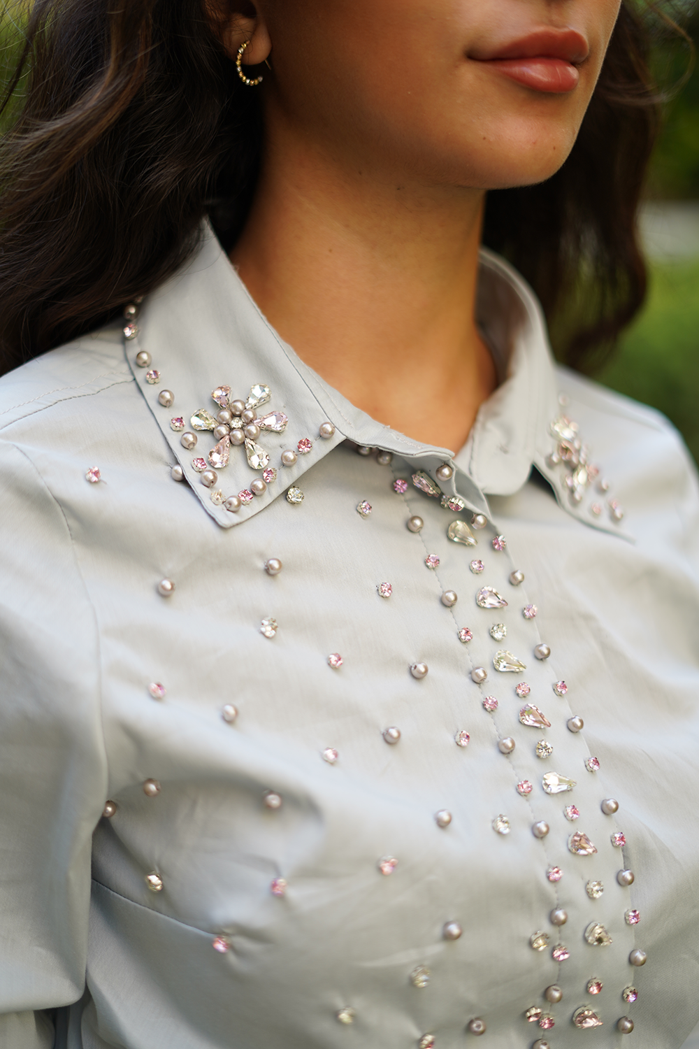 Rock studded shirt