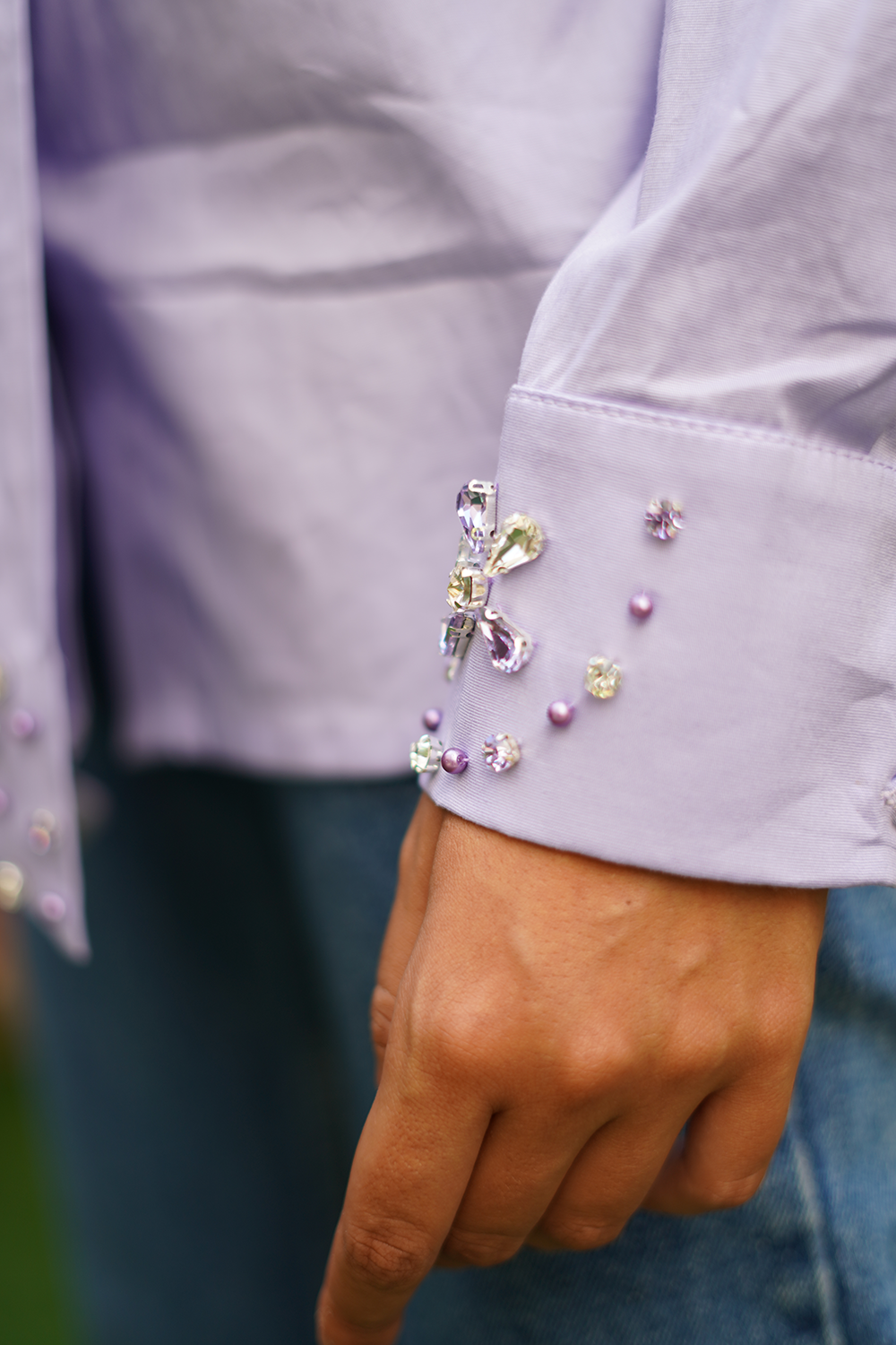 Rock studded shirt